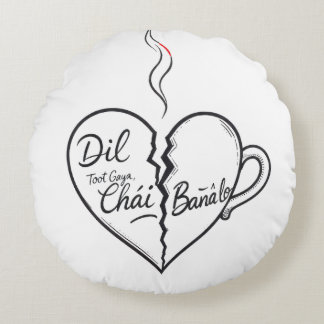 Grappige Urdu Chai Kussen - Dil Toot Gaya Chai Ban