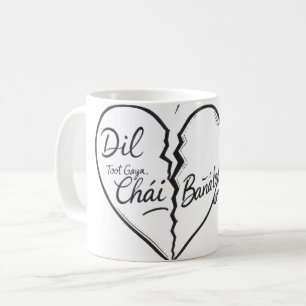 Grappige Urdu Quote Mok - Dil Toot Gaya Chai Bane