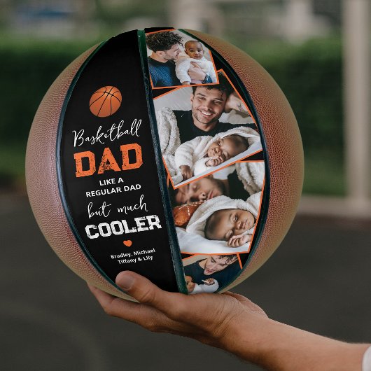 Grappige vader 4 foto Keepsake Basketbal