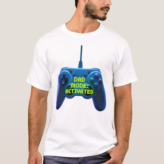 Grappige vader aangepaste Zazzle t shirten T-shirt (Voorkant)