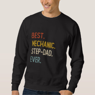 Grappige vader Beste monteur Step-Dad Ooit Shirt v