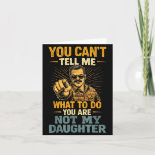 Grappige Vader Dochter Citaat Humor Vaderdag Papa Kaart