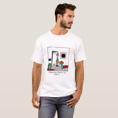 Grappige vader en zoon Humor T-shirt (Voorkant volledig)