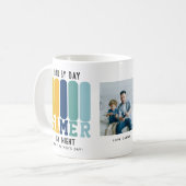 Grappige Vader Gamer Vaderdag Koffiemok (Voorkant links)