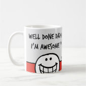 Grappige vader mokken Vaderdag Beste vader (Links)