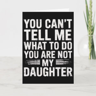 Grappige vader papa cadeaus mannen van dochter vad kaart