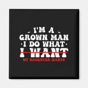 Grappige vader shirts van dochter ik doe wat mijn magneet