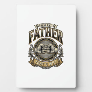 Grappige Vader Vuiststoot Vintage Gravure Shirt On Fotoplaat