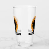 Grappige Vaderdag Bierbeker Aangepaste Foto Glas (Links)