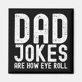 Grappige Vaderdag citaat voor papa's die van grapp Magneet (Voorkant)