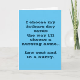 Grappige Vaderdag Grappige Vaderdag Kaart