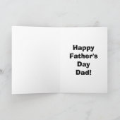 Grappige Vaderdag Kaart "Spectickles" (Binnen)