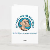 Grappige Vaderdag Kaarten (Achterkant)