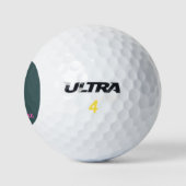 Grappige Vaderdag verjaardag vader grap woordspeli Golfballen (Logo)