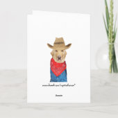 Grappige  Vaderdag voor de boer Kaart (Achterkant)