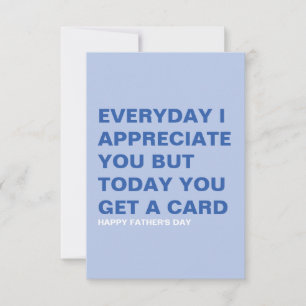 Grappige Vaderdagkaart voor Hem & Papa Kaart