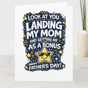 Grappige Vaderdagkaart voor Papa van Dochter, Zoon Kaart