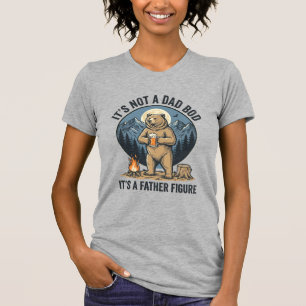 Grappige Vaderfiguur Beer Kamperen Vector Design_1 T-shirt
