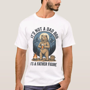 Grappige Vaderfiguur Beer Kamperen Vector Design_1 T-shirt