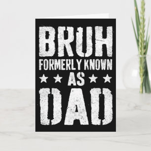 Grappige vadersdag vader papa papa Oom Voormalig K Kaart