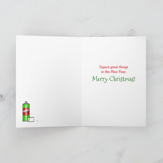 Grappige vakantie banaan kerst Kaarten (Binnen)