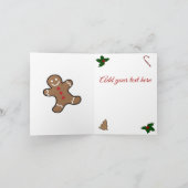 Grappige vakanties kaart (Binnen)