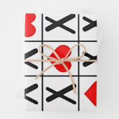 Grappige Valentijn Harten Koppels Matching Lovers Inpakpapier Vel (In situ)