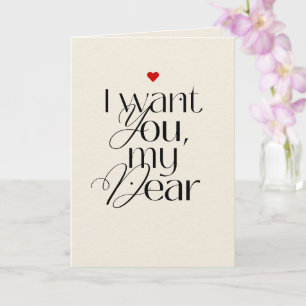 Grappige Valentijnsdag kaart voor man of partner