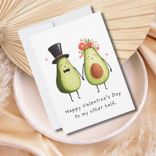 Grappige Valentijnsdag romantische Getrouwde Avoca Feestdagenkaart