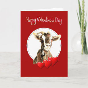 Grappige Valentijnsdag voor de Oude Geit, humor Feestdagen Kaart