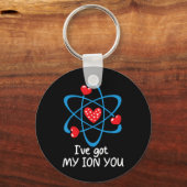 Grappige Valentijnsdag wetenschapsleraar Ive Got M Sleutelhanger (Voorkant)