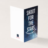 Grappige Valentijnse schietpartij voor de maan Kaart (Buitenkant)