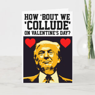 GRAPPIGE VALENTIJNSKAARTEN VAN DONALD TRUMP KAART