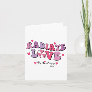 Grappige Valentijnskoppel Radiologie Rad Tech Radi Kaart