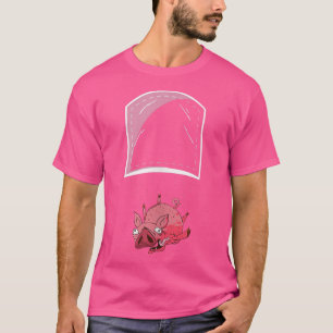 Grappige Vallende Varkenszak T-shirt