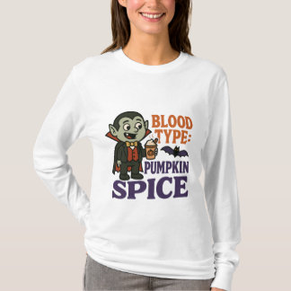 Grappige Vampire Pumpkin Spice - Halloween T-shirt