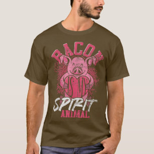Grappige varkensliefhebber varken Bacon is mijn sp T-shirt