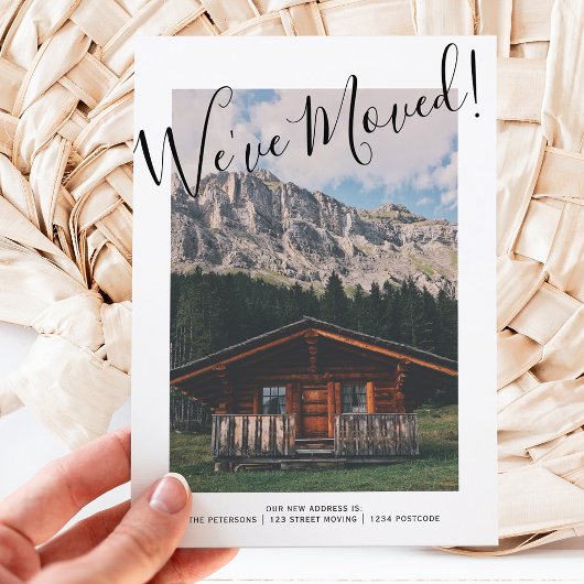 grappige verhuis aankondiging Upload je foto