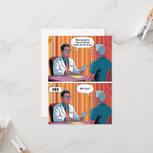 Grappige Verjaardag Gelukkige Verjaardag Oude Leef Kaart (Voorkant / Achterkant in situ)