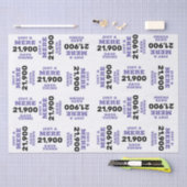 Grappige  verjaardag tissuepapier (Craft)