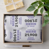 Grappige  verjaardag tissuepapier (Geschenk)