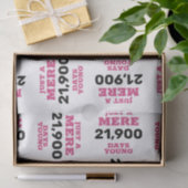 Grappige verjaardag tissuepapier (Geschenk)
