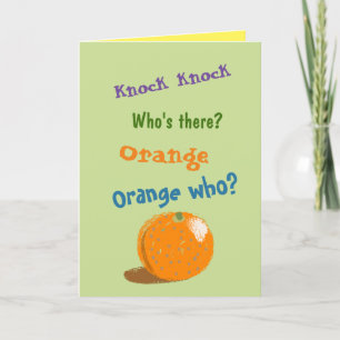 Grappige verjaardag voor papa uit Child Knock Joke Kaart