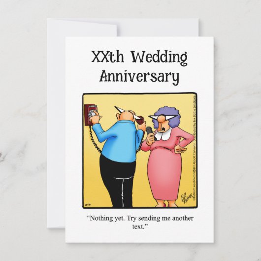 Grappige verjaardagsfeest uitnodiging (Voorkant)