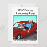 Grappige verjaardagsfeest uitnodiging