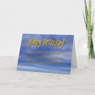 Grappige verjaardagskaart kaart