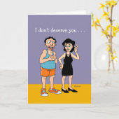 Grappige verjaardagskaart kaart (Gele Bloem)