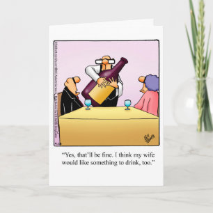 Grappige verjaardagskaart voor hen "Bril" Kaart