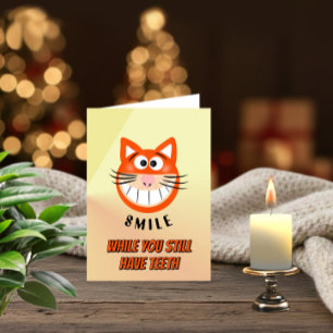 Grappige verjaardagskaart voor kattenliefhebbers feestdagen kaart