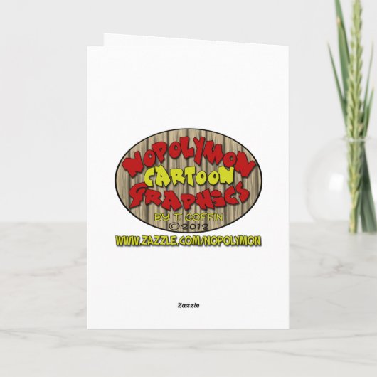 Grappige verjaardagskaarten: het is allemaal berga kaart (Achterkant)